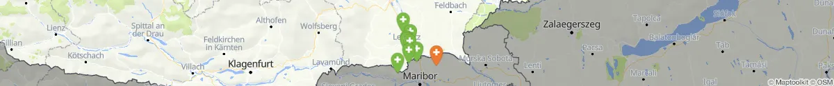 Map view for Pharmacies emergency services nearby Sankt Veit in der Südsteiermark (Leibnitz, Steiermark)